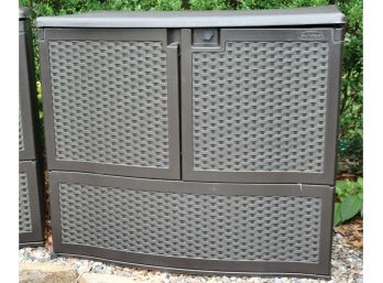 Suncast Outdoor Storage Cabinet 1 Of 3
