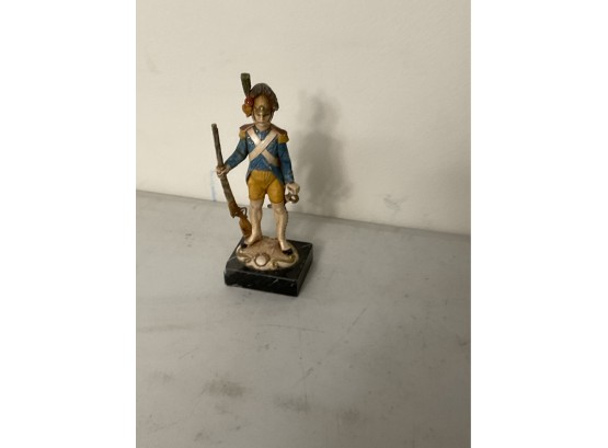 Soldier On Marble Base Made In Italy
