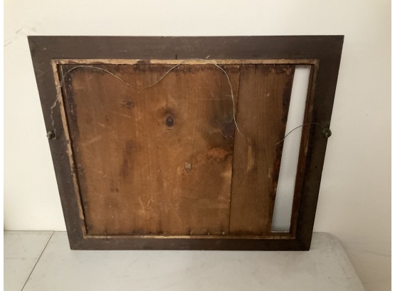 Large Antique Wooden Frame
