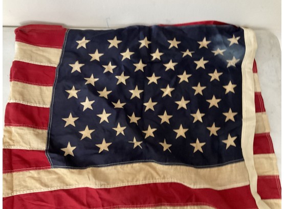 Vintage 48 Star American Flag