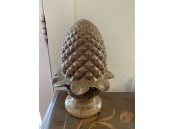 Tall Decorative Ceramic Pineapple / Acorn