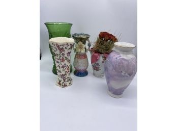 Large Lot Of Vases
