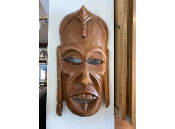 Wooden Folk Art Tribal Mask