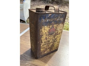 Vintage Sherwin Williams One Gallon Linseed Can