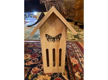 Adorable Wooden Butterfly House