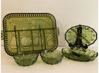 Gorgeous Green Glass Collection