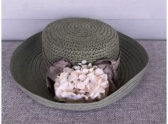 A Pretty Floral Hat