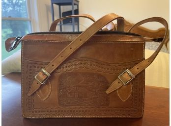 Beautiful Leather Purse From Costa Rica