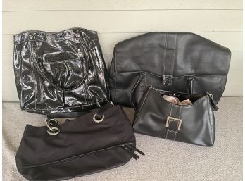 A Nice Collection Of Black Bags