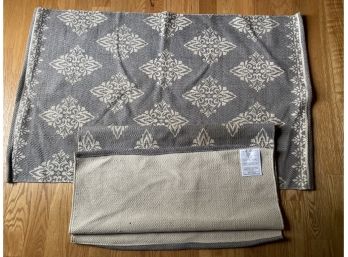 2 Frosty Gray Area Rugs