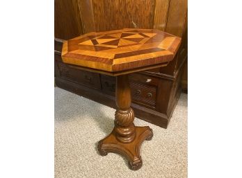 Octagon Table With Amazing Base And Top