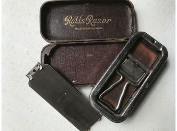 Vintage Rolls Razor With Original Case