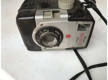 Kodak Brownie Bulls-Eye Camera. This Is One Of Kodaks Bakelite Box Camera Made Between 1954 And 1960 Uses 62