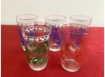 Vintage Child Juice Glasses