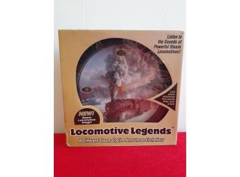 Locomotive Legends Wall Clock With A Different Steam Engine Announces Each Hour