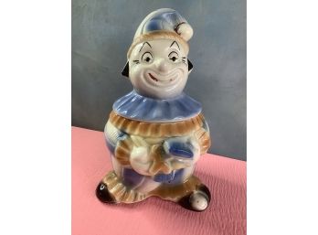 Vintage Clown Cookie Jar