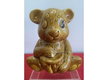 Bear Honey Jar With Scoop Made In Taiwan