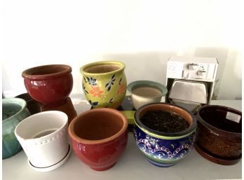 Set 10 Garden Pots
