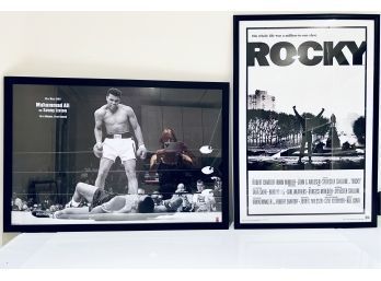 For The Boxing Fan / Pair Framed Poster Prints
