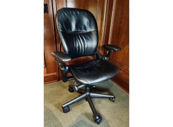 Steelcase Leather Desk Chair