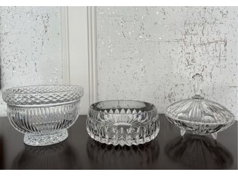 Three Piece Classic Crystal Grouping