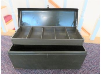 Vintage Simonsen Metal Tackle Box