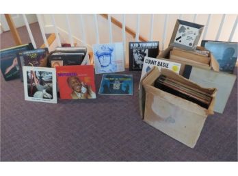 Boxes Of Vintage Record Albums