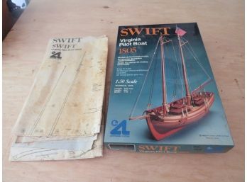 Swift 1805 Virginia Pilot Boat Wood Model Kit