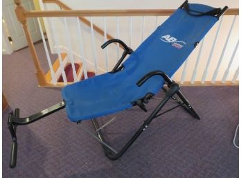 Blue Ab Lounge Sport Ab Exercise Chair