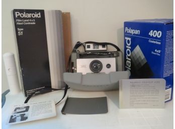 Vintage Polaroid 320 Camera With Film