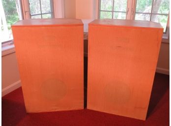 Pair Of Rare Klipsch Corner Speakers With Original Labels
