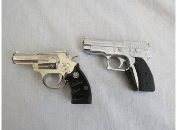 2 Toy Pistols Cigarette Lighters