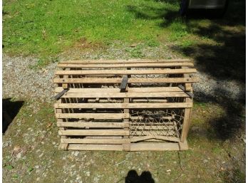 Nautical Wood Lobster Trap