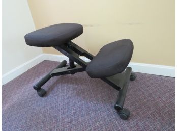 Vintage Ergonomic Adjustable Chair On Wheels