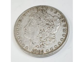 1882 -P  Morgan Silver Dollar