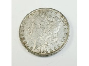 1884 - P Morgan Silver Dollar