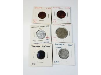 Old Foreign Coin Lot  - YUGASLAVIA