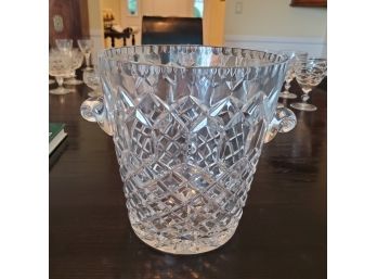 Brilliant Crystal Champagne Ice Bucket With Handles