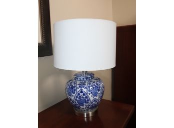 Beautiful Blue & White Lamp