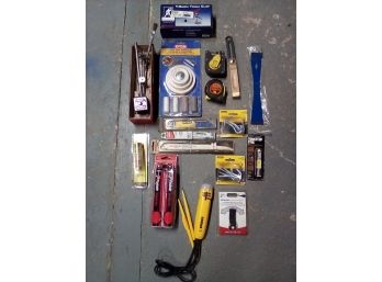 Ryobi Buffing Kit, Starrett 657 Tool, Makita/irwin/lenoxdremel Blades, Sperry Tester,  Framing Fuel,  CVBK