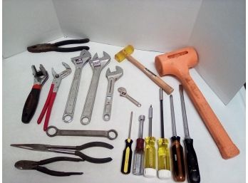 Wrenches, Screwdrivers, Pliers & Mallets:  Quality Additions For Your Tool Collection.  D1
