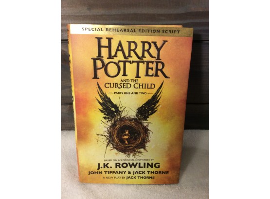 Harry Potter And The Cursed Child Parts 1 & 2 Hardcover Book - D