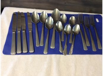 (17) Pieces Of Assorted Vintage Silverware - D