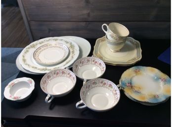 Assorted Lot Of China Including Eggshell Nautilus & Haviland France And More - D