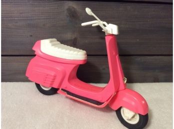 Vintage Barbie Toy Scooter - L