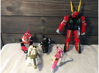 Lot Of Vintage Mighty Morphin Power Ranger Action Figures - L