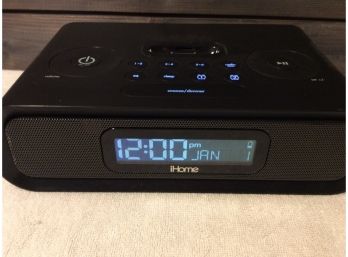 IHome IP87 Am/fm Dual Alarm Clock Radio For IPhone And IPod - L