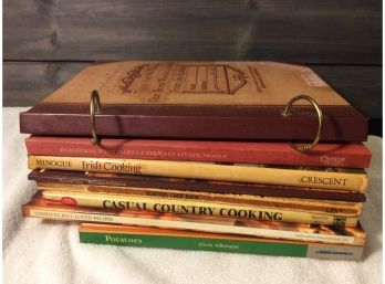 (10) Assorted Vintage Cookbooks - H