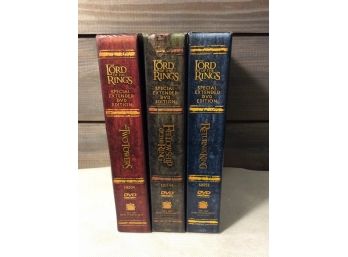 Lord Of The Rings Trilogy (12-Disc DVD Box Set, Extended Editions, 2004) - L