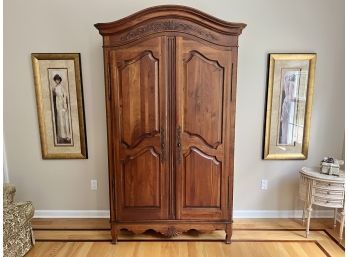 Ethan Allen French Provincial Armoire - Made In USA (contents Not Included)